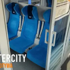 Jak wygląda pociąg intercity w środku? Zobacz komfort i udogodnienia