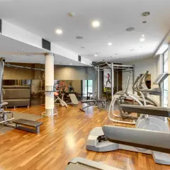 Siłownia w Hotelu Diament Ustroń. Wiele maszyn cardio i do treningu siłowego. Sprawdź opinie o spa & wellness hotel diament ustroń.