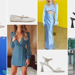 Vestido azul celeste: ¿qué zapatos elegir para cada ocasión?