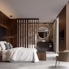 Dormitorio con baño incluido: Guía completa para tu suite ideal