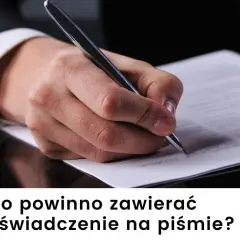Jak napisać oświadczenie? Kompletny poradnik i wzory!