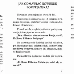 Jak odmawiać nowennę pompejańską: 54 dni modlitwy, 15 tajemnic różańcowych dziennie. Modlitwa prośby i dziękczynienia.