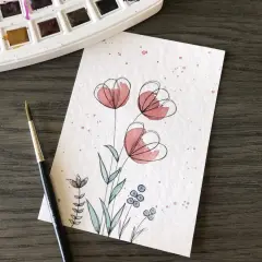 Kleine Blumen zeichnen: Einfache Anleitung für Anfänger