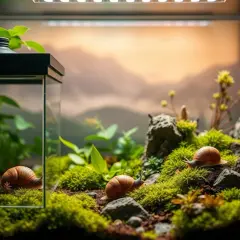 Jak stworzyć idealne terrarium dla ślimaka afrykańskiego? Przewodnik