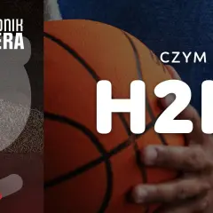 H2H co to? Poradnik Typera wyjaśnia. Dłoń trzyma piłkę do koszykówki.