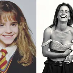 Emma Watson jako dziecko i dorosła kobieta. Widać, ile lat ma Emma Watson, od Hermiony do ikony stylu.