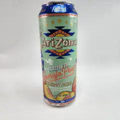 Puszka Arizona Green Tea Georgia Peach. Czy napój Arizona to energetyk? Tak, jest to lekko gazowany napój energetyczny.