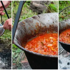 Bogracz w kociołku węgierskim - sprawdzony sposób nad grillem