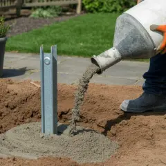 Jaki beton pod słupki ogrodzeniowe? Wybierz najlepszy dla trwałości