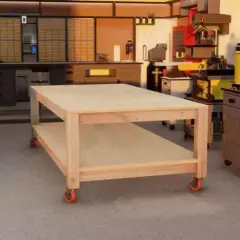 Jak łatwo zbudować solidny stół warsztatowy DIY krok po kroku