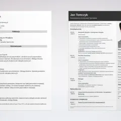 Jan Tomczyk, doświadczony koordynator sprzedaży, szuka nowych wyzwań. W CV widnieje jego doświadczenie w Gemini Polska, gdzie pracował jako Koordynator Zespołu i Doradca Klienta. Wzmianka o spółka jawna skrót nie jest widoczna.