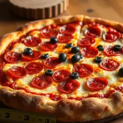 Pizza 32 cm: Ile waży? Waga, kalorie i świadomy wybór