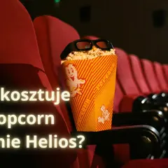 Mega popcorn w kinie Helios? Zobacz, ile kosztuje ta kinowa przekąska i czy warto ją kupić.