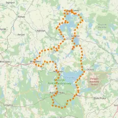 Najlepsze trasy rowerowe Mikołajki z mapą i opisami tras