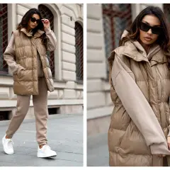 Stylizacje z kamizelką puchową: 10 modnych outfitów na każdą okazję