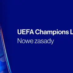 UEFA Champions League: nowe zasady rozgrywek. Stadion w blasku jupiterów, piłka na murawie.