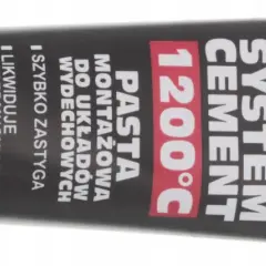 Pasta montażowa do tłumików, 150g. Uszczelnia i wycisza układ wydechowy, odporna na 1200°C.