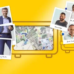 RMF Loteria SMS: zdjęcia ludzi i stosy pieniędzy w sejfach. Kto wygrał?
