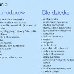 Zimowy wyjazd w góry z dzieckiem: kompletna lista pakowania