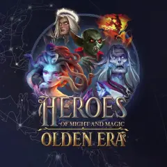 Postacie z Heroes of Might and Magic 8: Olden Era: Meduza, nieumarły, demon i anioł.