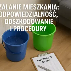 Gdzie zgłosić zalanie mieszkania przez sąsiada, aby uniknąć strat?