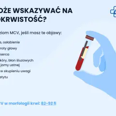 Objawy takie jak zmęczenie, bladość czy bóle głowy mogą wskazywać na niedokrwistość makrocytarną. Zbadaj poziom MCV.