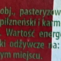 Jasne piwo Tyskie ma 5,2% alkoholu. Składniki: woda, słody jęczmienne, chmiel. Wartość energetyczna 43 kcal/100 ml.