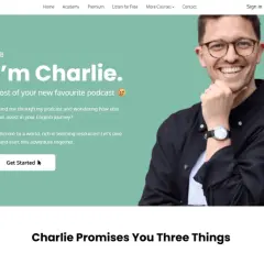 Charlie, gospodarz Twojego ulubionego podcastu po angielsku, zaprasza do nauki.