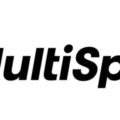 Logo MultiSport z niebieskim okręgiem i białą pionową kreską.