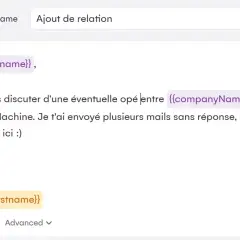 Message de remerciement pour une embauche positive, avec un ton amical.