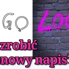 Jak zrobić neonowy napis w Photoshopie – prosty sposób na efektowny tekst