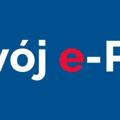 Napis "Twój e-PIT" w kolorze białym i czerwonym na niebieskim tle.