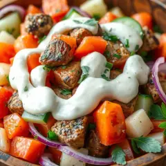 Sałatka gyros z czym podawać - najlepsze dodatki i pomysły na serwowanie