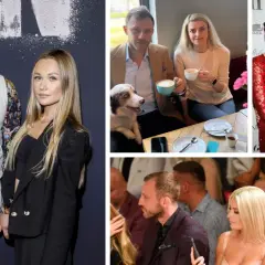 Kamil Nożyński z partnerką na premierze. Czy ma żonę? Zdjęcia sugerują, że tak, choć oficjalnie tego nie potwierdził.