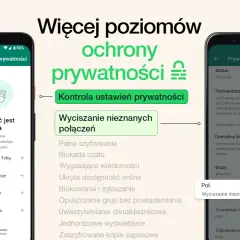 WhatsApp oferuje wyciszanie nieznanych połączeń, by chronić Twoją prywatność.