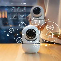 Contrôle de votre domicile avec une application caméra surveillance. Visualisation des données et gestion à distance.