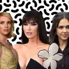 Emma Roberts, Megan Fox i Jessica Alba prezentują inspirujące fryzury dla twarzy pociągłej szczupłej.