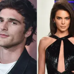 Jacob Elordi i Kendall Jenner, para, na zdjęciu.