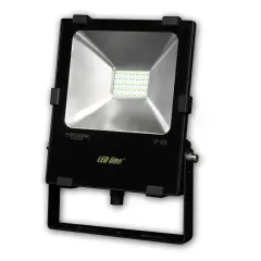 Profesjonalny halogen na zewnątrz LED line, IP 65, czarny, z metalowym uchwytem. Idealny do oświetlenia posesji.