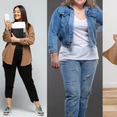Różnorodne stylizacje z jeansami: od eleganckich po casualowe.