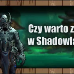 Postać z gry wowa, w zbroi z Shadowlands. Czy warto zacząć grać w tę grę?