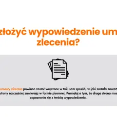 Jak napisać wypowiedzenie z pracy umowa zlecenie - wzór i porady