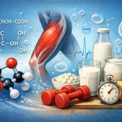 Kwas mlekowy (lactate) w produktach mlecznych i mięśniach. Z czym nie łączyć? Ćwiczenia, zegar, ser.