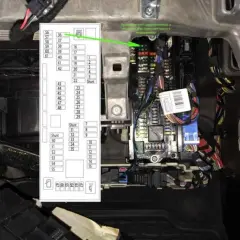 Gdzie znajdują się bezpieczniki w BMW X3 F25? Oto odpowiedzi