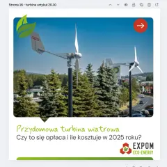Ile kosztuje przydomowa elektrownia wiatrowa? Zyskaj do 47 000 zł