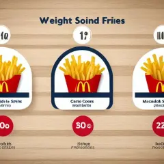 Ile kalorii mają małe frytki z McDonald's? Zaskakujące fakty o kaloriach