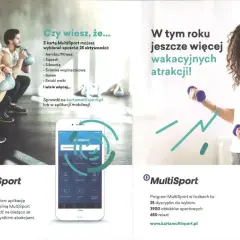 Karta MultiSport obejmuje 25 aktywności, w tym fitness, siłownię i basen. Sprawdź szczegóły na kartamultisport.pl.