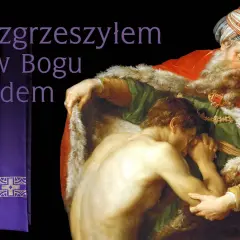 Obraz przedstawia powracającego syna marnotrawnego i jego ojca. Czy spowiedź bez księdza jest ważna?