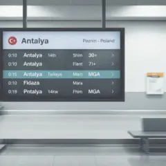 Ile dokładnie trwa lot z Bydgoszczy do Turcji? Sprawdź czas i opcje połączeń