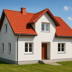 Jaki kolor elewacji do czerwonego dachu, aby uniknąć błędów w wyborze?